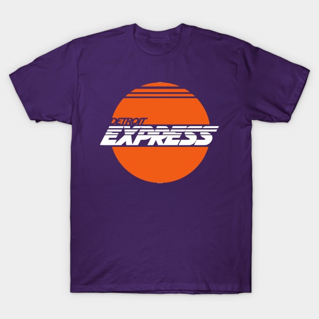 Detroit Express T-Shirt by nickmeece